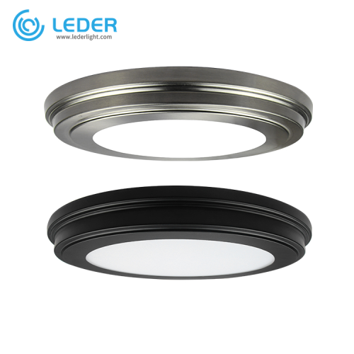 LEDER Đèn LED tròn 6W tròn màu trắng