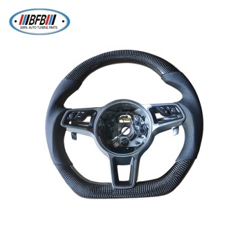 Customized Carbon Fiber Steering Wheel for Porsche Cayenne 2014-2017