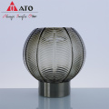 Wholesale Metal Base Glass Lampshade Living Room Table