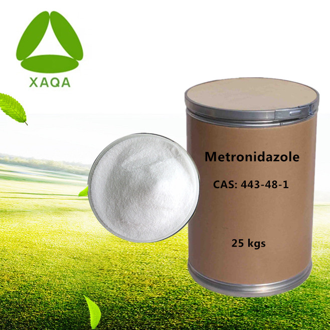 Metronidazole antimicrobien Poudre CAS 443-48-1