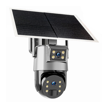 PEGATAH 4G SIM Solar Panel Outdoor 8MP 4K CCTV Security Camera with PIR