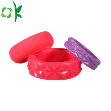 Personalized Diamond Silicone Rings Irregular Finger Rings
