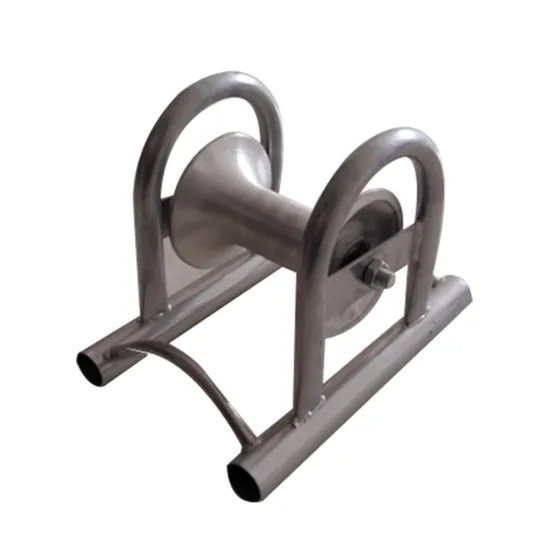 Cable Pulley Cable Roller Galvanized Sheave With Aluminum Nylon Wheel