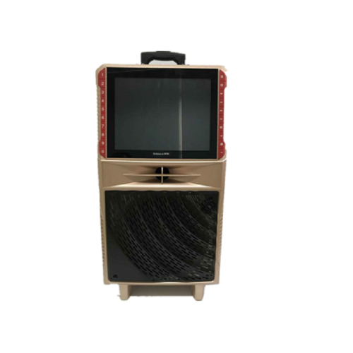 Portable Karaoke speaker with screen