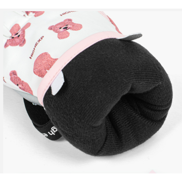 Children's Ski Gloves Double Board Five Finger