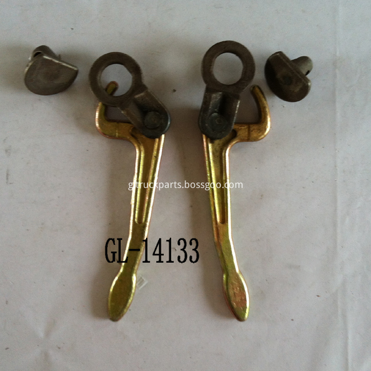 Angle Lever Lock with Spring Retention