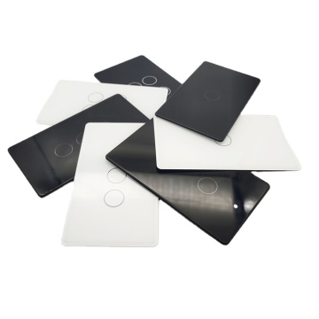 Crystal Toughened Glass Touch Wall Light Switch