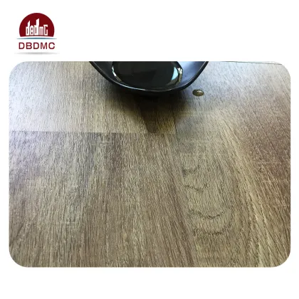 Luxury Wood Look Pvc Floor Glue Or Dry Back Vinyl Floor Tile Plastic Floors