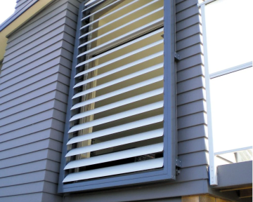 Best Price Traditional Design Double Glazed Aluminum Louvers for Hotel Exterior Security and Ventilation