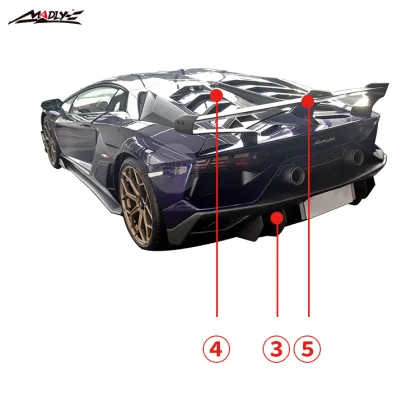 High-Quality Body Kits for Lamborghini LP700, 720, 740, 750 and Aventador SVJ Roadster Upgrades