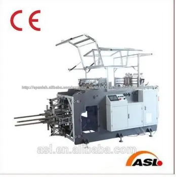 Automatic fast food box making machine