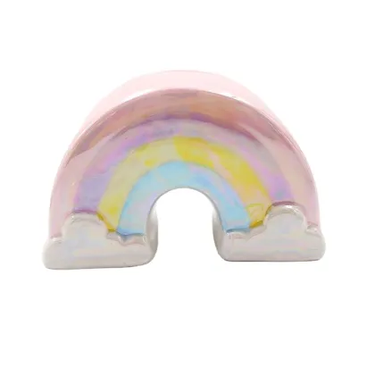 Personalized Rainbow Cloud Money Box - Children's Savings Bank Piggy Bank