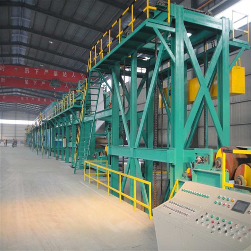 steel plate printing line