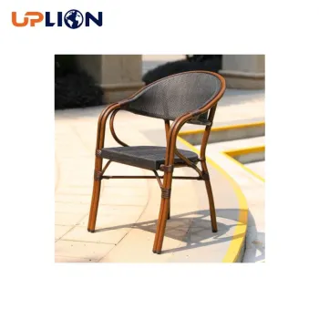 Stackable Metal Frame Restaurant Dining Chairs for Cafe