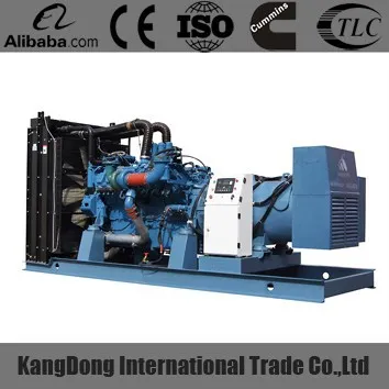 1000kva generator powered by MTU engine china generator