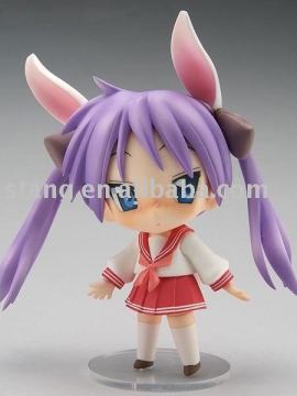 PVC plastic cartoon figure toys,anime figure figurine