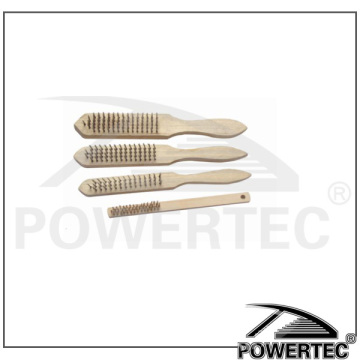 POWERTEC steel wire brush