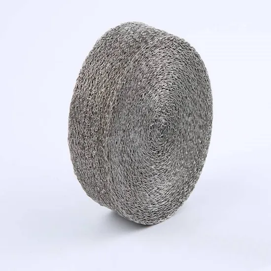 Bended PA Pot Foam Ball Knitted Wire Mesh Filter with Processing Service
