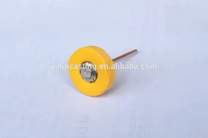 Yelllow buff with handle