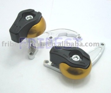 Slider Mesin Sepeda Motor untuk CBR600RR 07-08 Homet 600 08-10 Emas FES004
