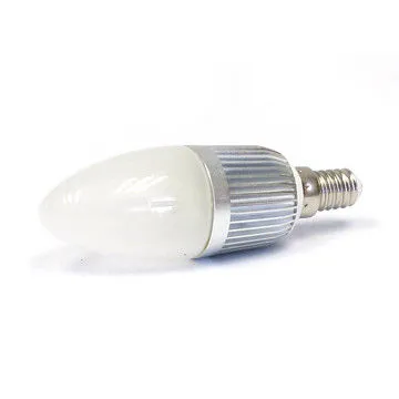 E14, E27, E12 3w 2800k - 6500k Dimmable Glass Led Candle Light Bulbs