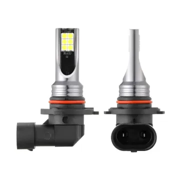 CSP LED Fog Headlight Bulbs for Cars: H8, H9, H1, H3, H4, H7, H11, 9005, 9006, HB3, HB4 - 6000K White