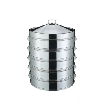 S375 Chinese Large Stainless Steel Steamer Pot Set