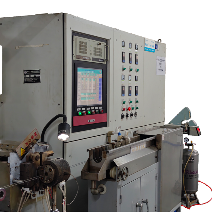 40 Equipamento de linha de extrusão de arame Teflon PTFE