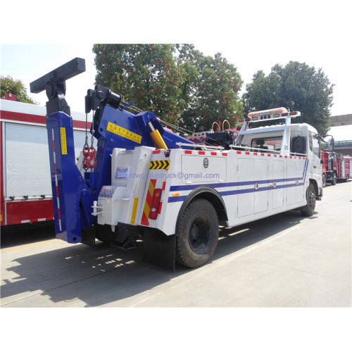 cheap dongfeng road recovery rotator tow truck