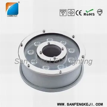 Aluminum Die-Casting 24V 9W IP68 LED Underwater yacht Light