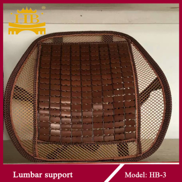 Manufacture supply bamboo beads car waist support