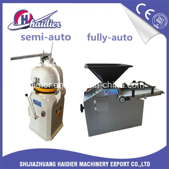 Stainless Steel Semi-Auto Dough Divider/Cutter Rounder with High Efficiency