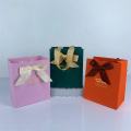 Custom Stamped Gift Paper Bag with Bow