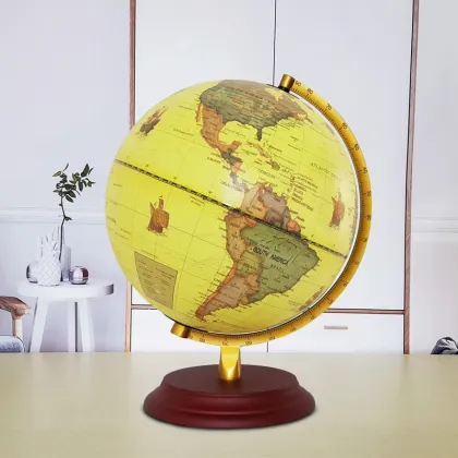 25cm Luminescence Globe World Earth Ocean Map Ball Geography Learning Educational Beach Ball Kids Geography Educational Supplies