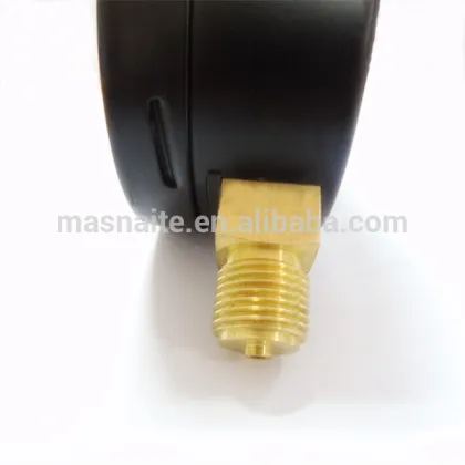 Black Steel Wika Type Dry Pressure Gauge