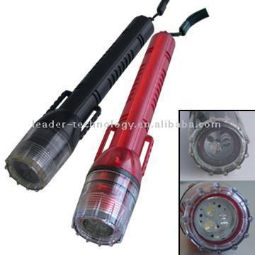 Led Plastic flashlight