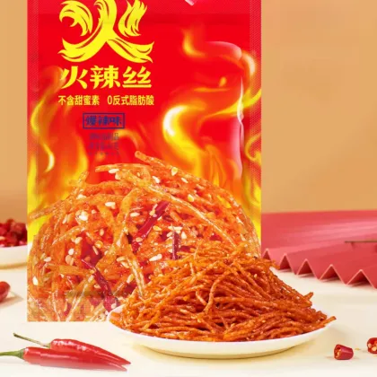 Viral Sensation Spicy Gluten Snack Set – Magic Silk Latiao + Latiao Sticks + Da Dao Rou – Irresistibly Addictive, Taste of Child