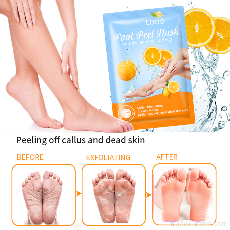 CUTRON PARFAGE CUTICTICES DE MASQUE DE PIEDS DECARD