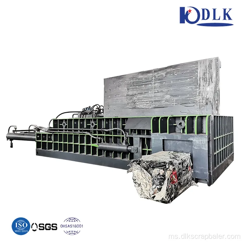 Mesin baler logam kereta membuang mesin besi besi