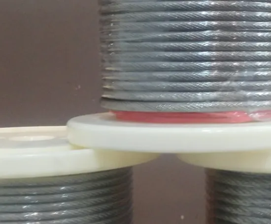 19X7 stainless steel wire rope 1/4in 304