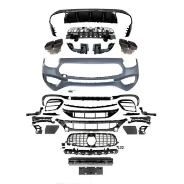 2021 E63 Coupe Style Body Kit for BENZ C238 AMG Coupe Line 2017-2023