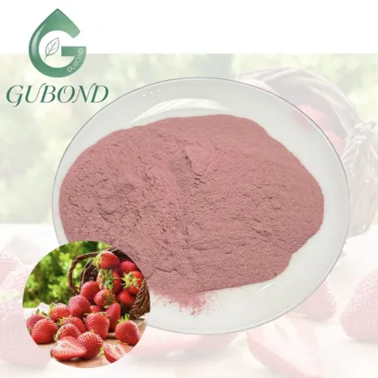 Spray-Dried Strawberry Fruit Powder with Anthocyanins