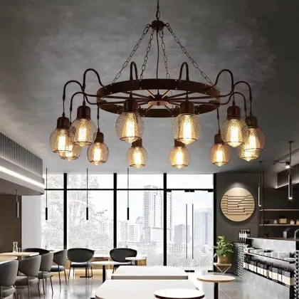 Retro Creative Industrial Chandelier Designs