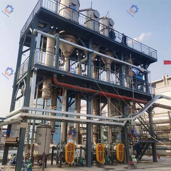 Mataas na kahusayan triple effect evaporator system