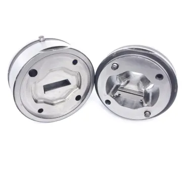 Aluminum extrusion die for steel door frame
