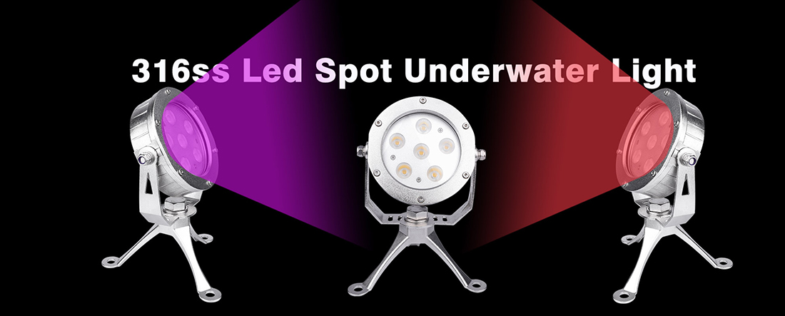 132mm 18watt underwater spot light