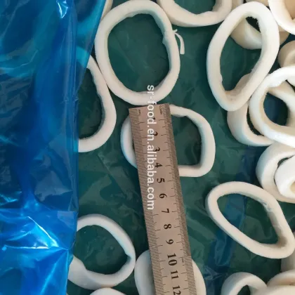 Delicious natural flavor calamari squid rings