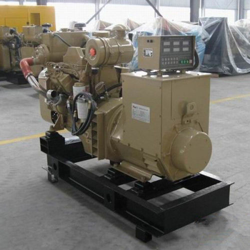 50hz Water Cooled Cummins Diesel / Marine Diesel Generator 4bta3.9-gm47 With Stamford Alternator