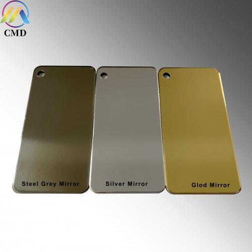 3MM Mirror Silver/Undercoat Aluminium Composite Panel