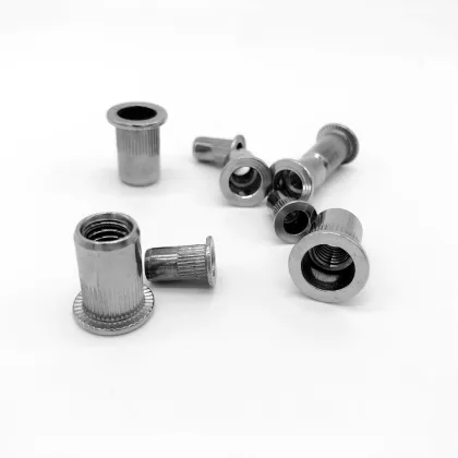 304 Stainless Steel Pull Rivet Nuts: Vertical Rivet Nuts with Flat Head